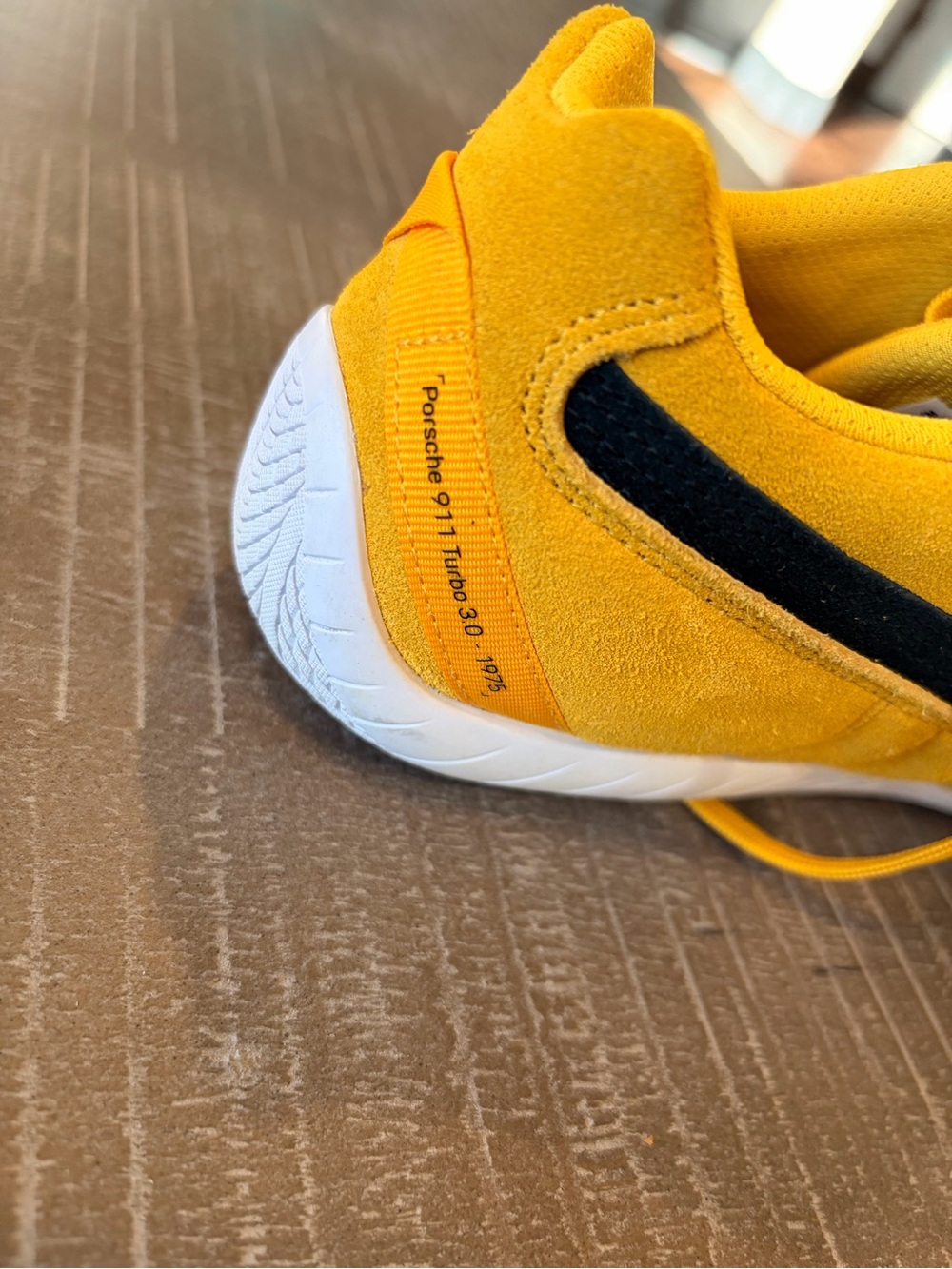 Puma Porsche Legacy Driving Shoes Racing Yellow Suede Men’s US 9.5 - Picture 12 of 14